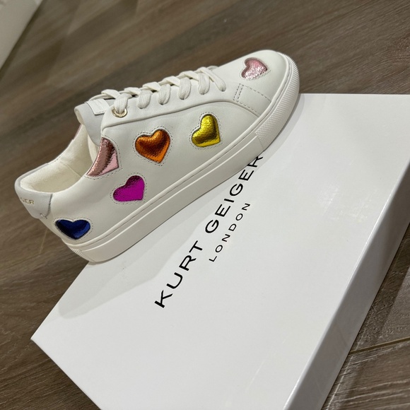 New💞LANE LOVE SNEAKER KURT GEIGER LONDON - Picture 1 of 7